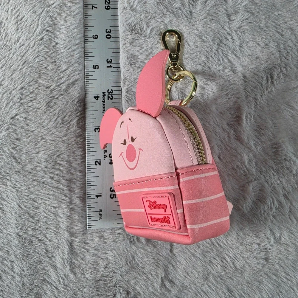 Loungefly Disney Piglet Mini Backpack Keychain Unisex OS Pink Winnie the Pooh
